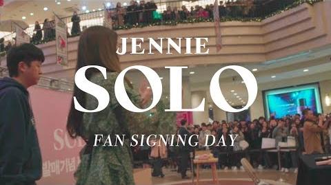 JENNIE - 'SOLO' FAN SIGNING DAY