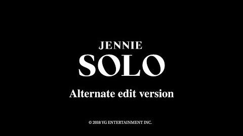 JENNIE - 'SOLO' CHOREOGRAPHY ALTERNATE EDITED VERSION