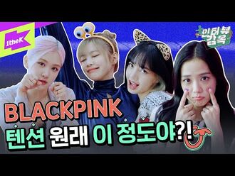 블랙핑크의 텐션 넘치는 감옥 탈출🔐 로제 성대모사부터 챙츄 랩까지 한가득🖤 - BLACKPINK Lovesick Girls - 인터뷰감옥 - Prison Interview