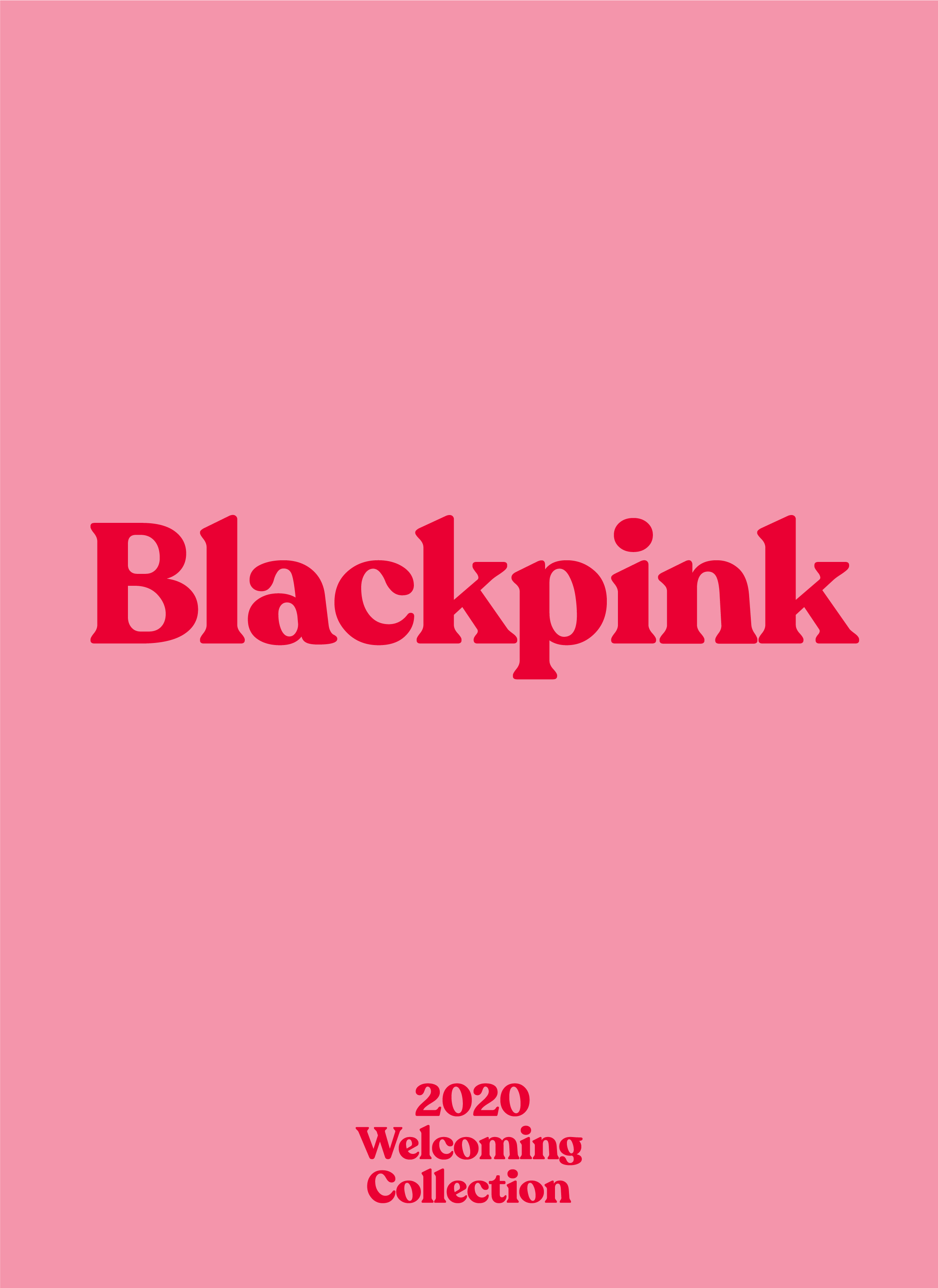 BLACKPINK 2020 WELCOMING COLLECTION-