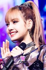 Lisa Ddu-Du Ddu-Du Inkigayo 180708 2