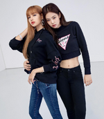 Jennie and Lisa for GUESS 2018 4