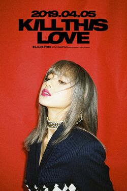 【公式】BLACKPINK kill this love LISA トレカ LISA BLACKPINK KILL THIS LOVE JP version CD + Official