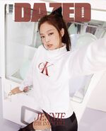 Jennie Dazed Korea Holiday Edition 2021 7