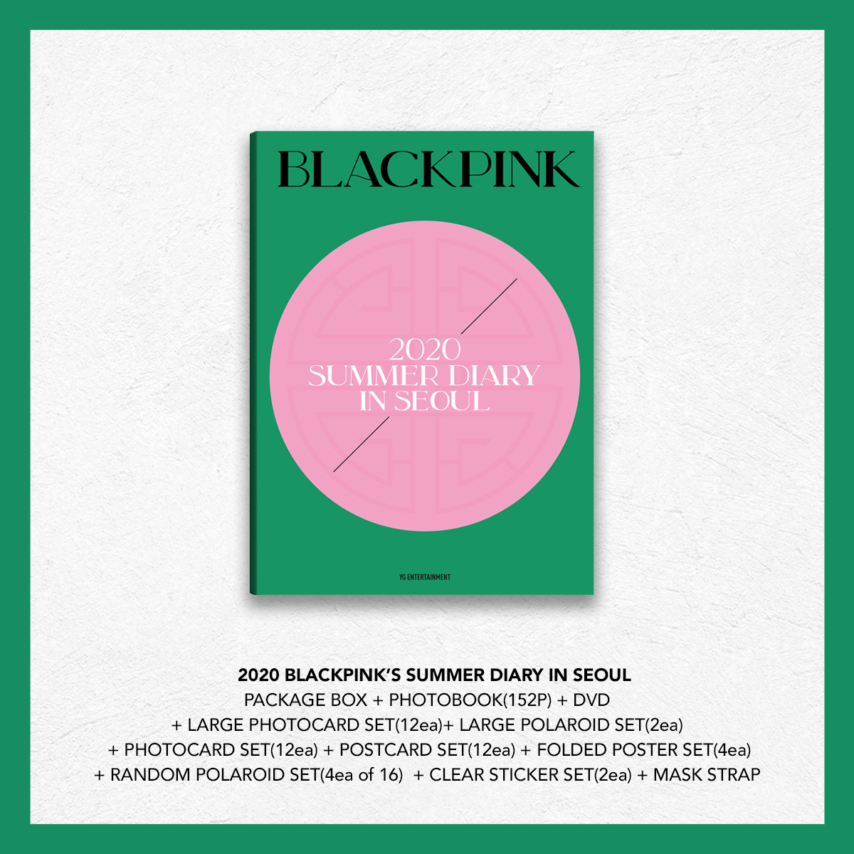 blackpink summer diary  2020