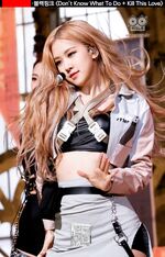 Rosé Kill This Love Inkigayo 190407 3