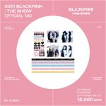 2021 BLACKPINK THE SHOW YG Select MD 23