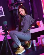Jennie for Adidas Falcon IG Update 181129