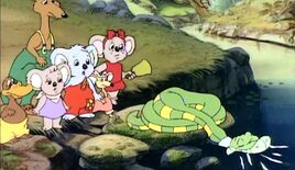 Blinky Bill's fire brigade