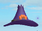 Pumpkin Witch Hat