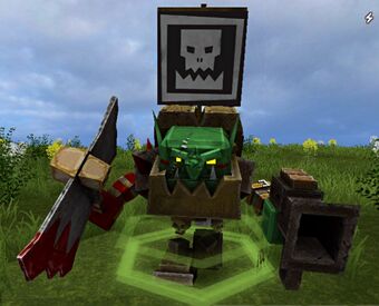 Goblock Warlord Block Fortress Wiki Fandom Instant vector file download and free customization included. goblock warlord block fortress wiki
