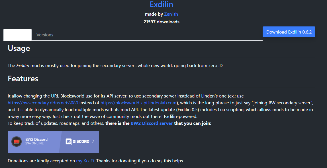 Exdilin Blocksworld Secondary Server Wiki Fandom