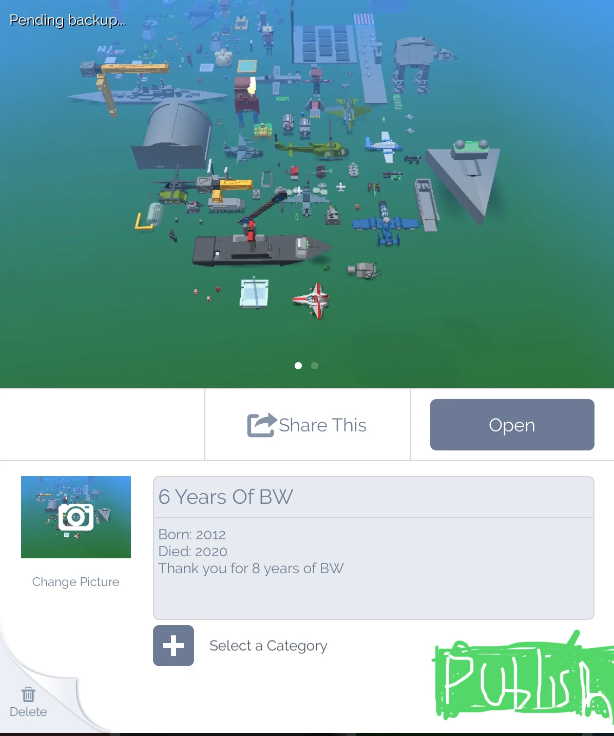 6 Years of BlocksWorld Blocksworld Wiki Fandom