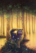 Yellowfang in the full book cover "Yellowfang's Secret"