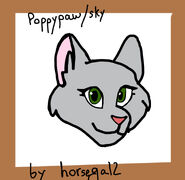 This is by the wonderful Horsegal2 (I don't know your name on BlogClan sorry ahh)