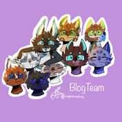 blogteam art by Dew! I squish!!