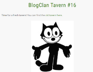 The post for the BlogClan Tavern #16.