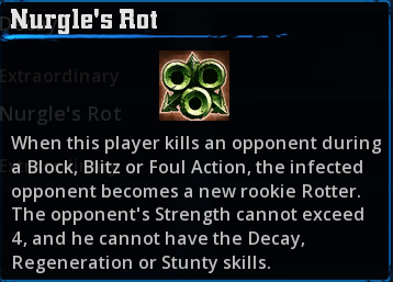 Nurgle's Rot | Blood Bowl 2 (video game) Wiki | Fandom