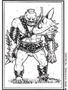 Morg 'N Thorg, art by Aly Morrison, 1986