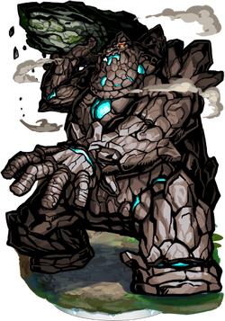Zav, Rock Giant III Figure