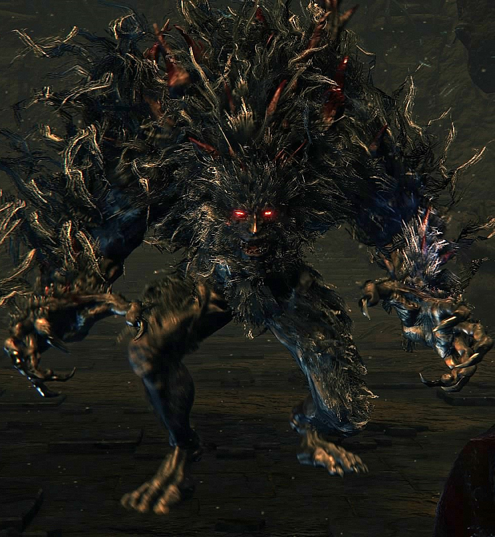Отвратительное чудовище Bloodborne