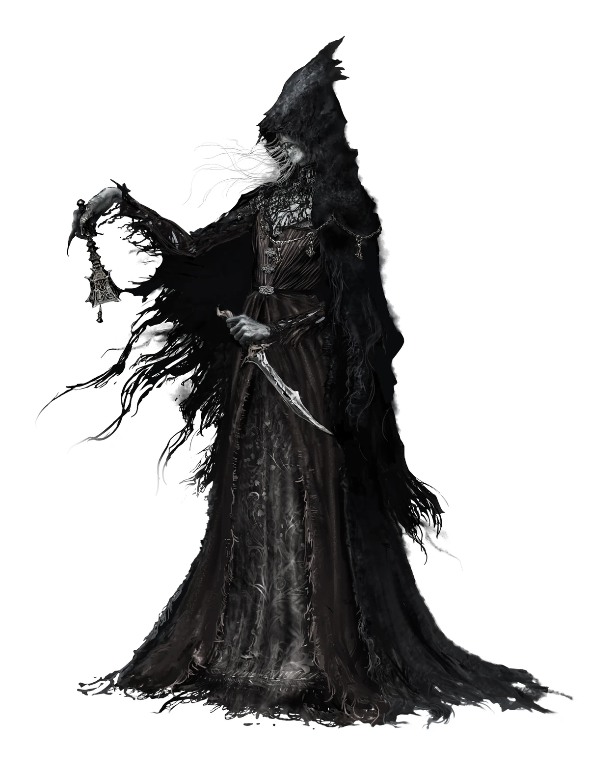 chinese dress ladies Choir Cosplay Costume from Bloodborne COSFUN main image 0
