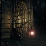 Young girl and sister big