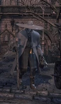 Wide-rimmed hat variation with Flamesprayer