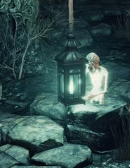 Messenger Blue Lantern.jpg (77 KB) A Messengers holding a Blue Lantern in the Nightmare Frontier.