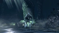 Bloodborne™ 20151014172935.jpg (294 KB) A Church Giant in the slow poison swamp