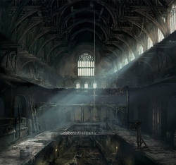 THE ART OF VIDEO GAMES on Twitter: Concept art, Bloodborne - Central  Yharnam Sewers…