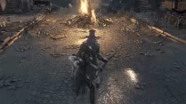 Visceral hunstmen.gif (2.12 MB) Visceral attack a Huntsman at Central Yharnam