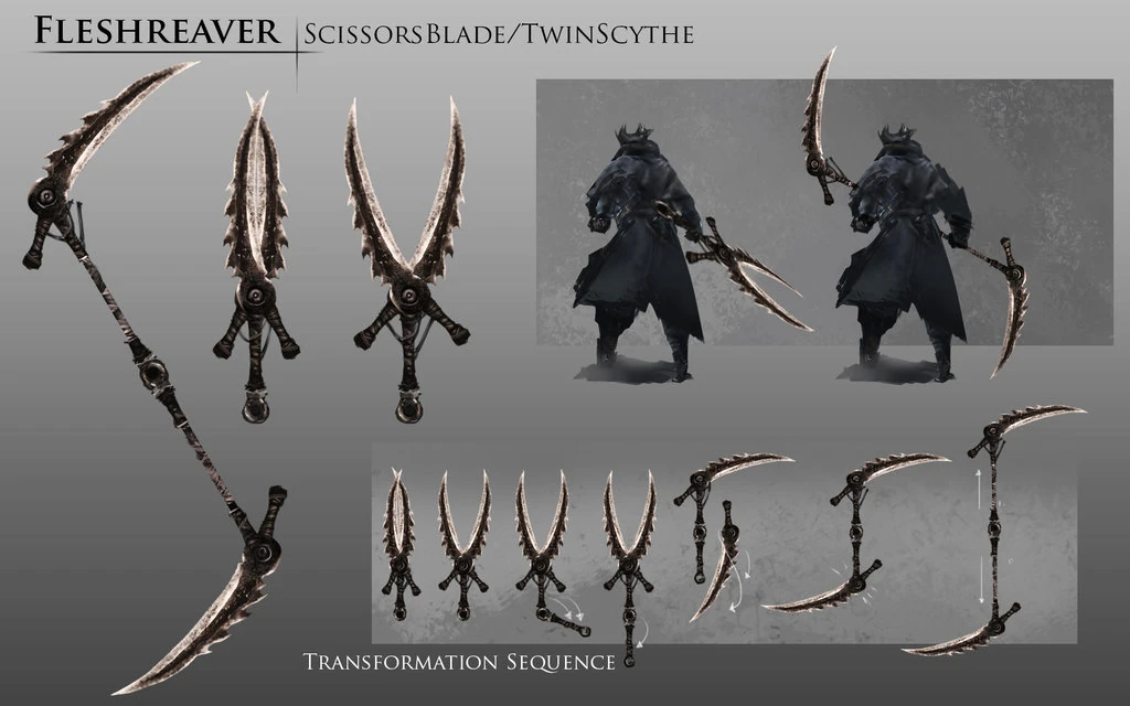Bloodborne trick weapon transforms — Forbidden Woods guide