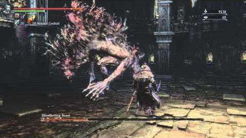 Bloodborne Bloodletting Beast Optional Boss Fight 8