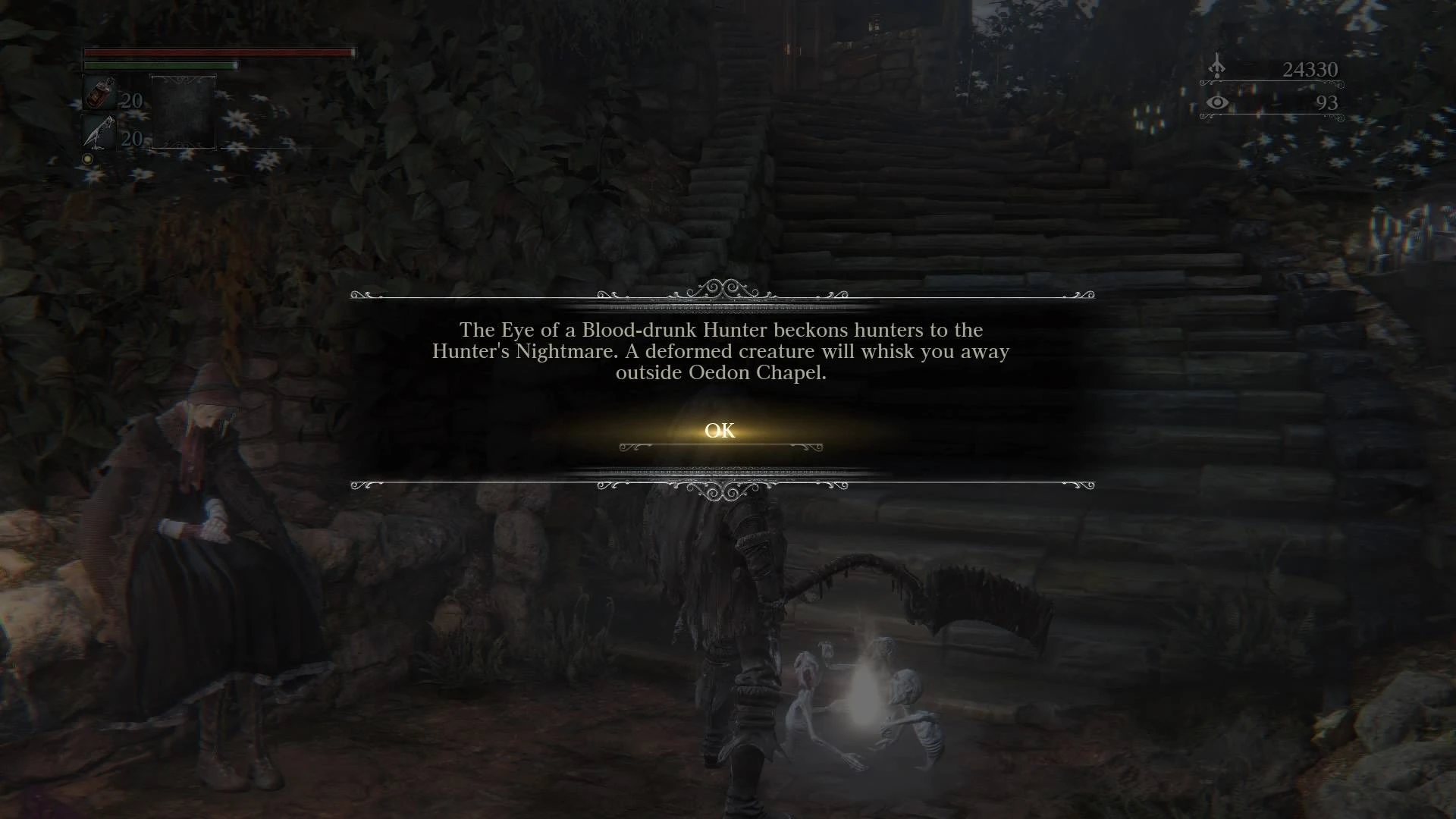 Bloodborne trick weapon transforms — Central Yharnam guide