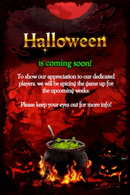 Halloween Campaign Notice