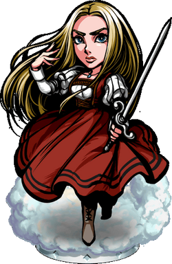 Jeanne, Knight Devout Figure