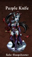 Purple Knife in Blood Battalion
