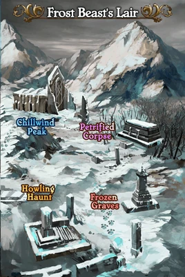 Frost Beast's Lair Map