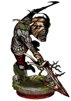 Zombie Soldier Figure