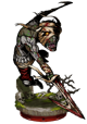 Zombie Soldier Figure