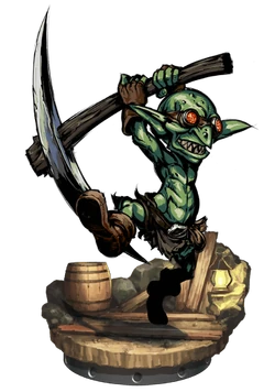 Goblin Miner Figure