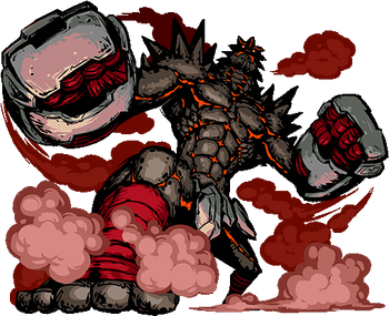 Magma Giant Boss