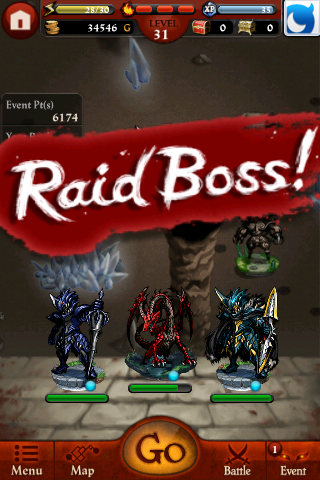 Golem clearance raid boss