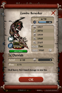 Level 6 Zombie Berserker