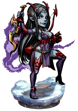 The Purple Knife Figure