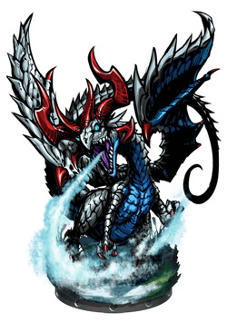 Nidhogg, Ice Dragon Figure