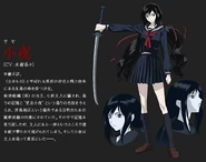 Kisaragi.Saya.600.1075879.jpg (55 KB) Saya's full body and facial expressions in Blood-C: The Last Dark
