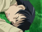 Saya fallen after fighting Diva