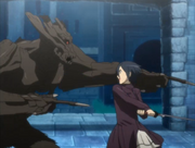 James faces off against Saya for the first time.